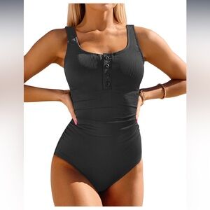 Daci Ribbed One Piece Swimsuit